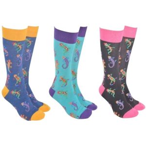 Sock Society Gecko Pack of 3
