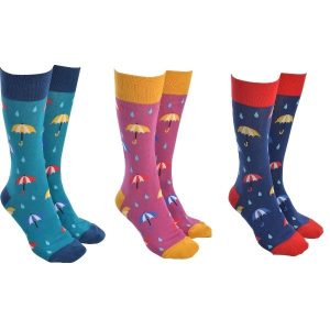 Sock Society Umbrellas Pack of 3