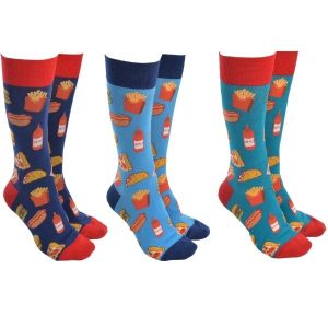 Sock Society Fast Food Pack of 3