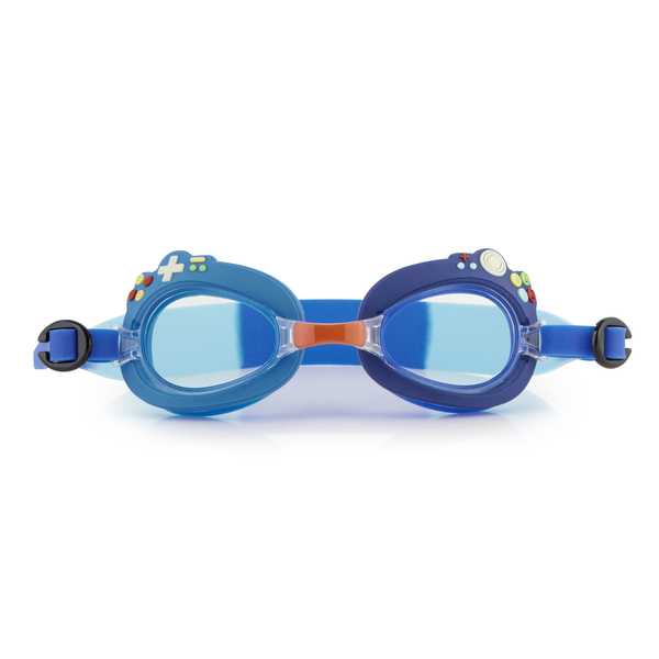 Aqua2ude Swimming Goggles Mini Gamer Blue