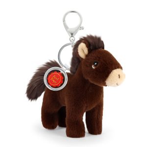 Keeleco Plush Bag Charm Horse 12cm