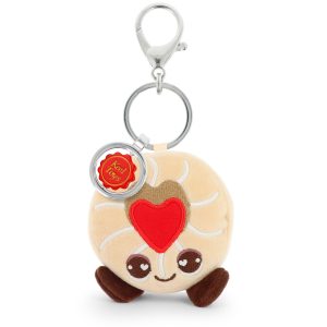 Keeleco Plush Bag Charm Jammy Biscuit 12cm