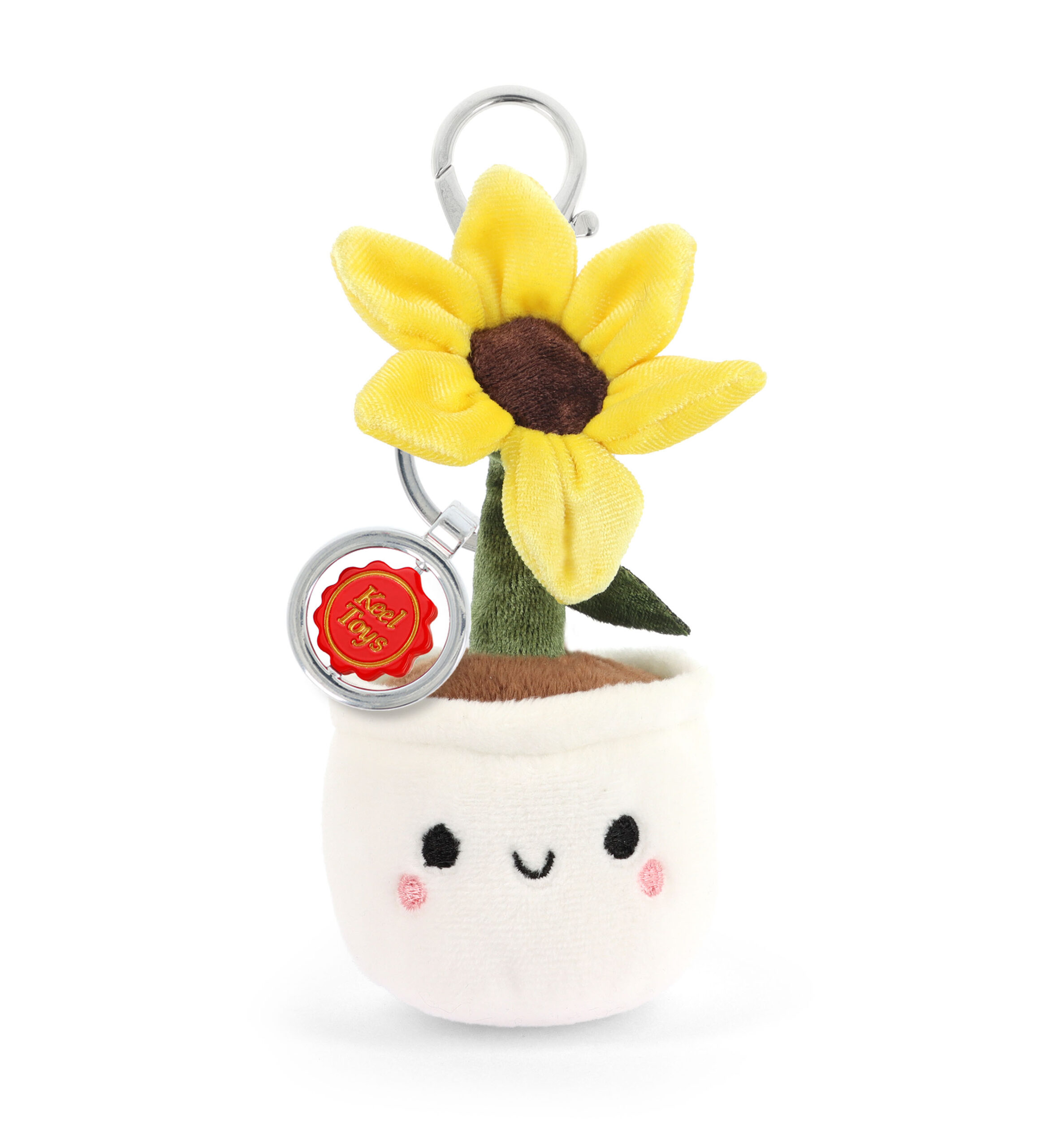 Keeleco Plush Bag Charm Sunflower 12cm