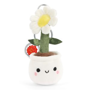 Keeleco Plush Bag Charm Daisy 12cm