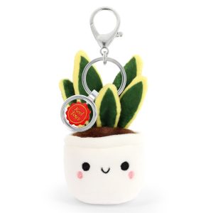Keeleco Plush Bag Charm Snake Plant 12cm
