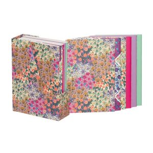 Notebook 6 Pack A6 Liberty Garden