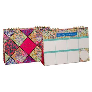 Weekly Desk Planner Liberty Garden