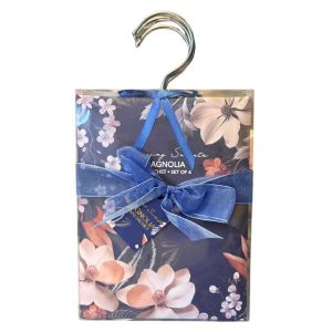 Scented Hanging Sachets Zara Magnolia – 4/Pack