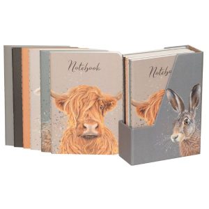 Notebook A6 6/Pk Cedar & Sage