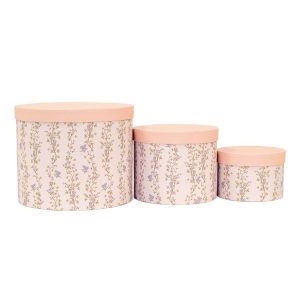 Nested Boxes 3pc Vintage Floral