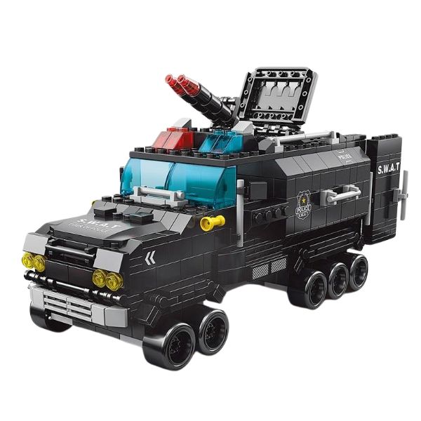 Building Blocks Police Car Set 1000 PC - Image 3
