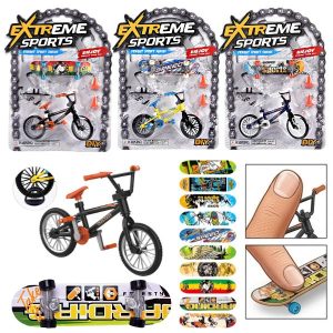Extreme Sports Finger Skateboard & Bicycle (Assorted)