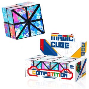 Magic Cube Splatter Paint CDU 6PC