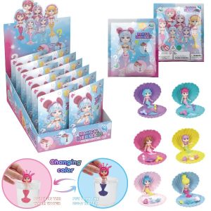Magic Mermaid Colour-Changing Surprise CDU 6 Assorted 12 PC