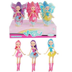 Fairy Doll 20cm CDU 3 Assorted 12 PC