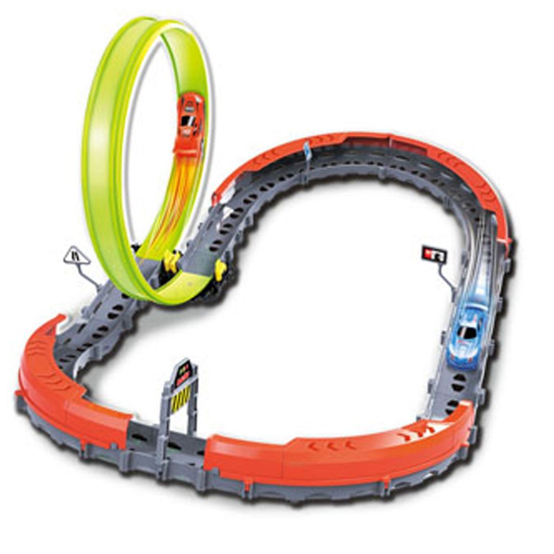 Track Racer Super Track Racing Set - 26 PCS with 360 Spin Loop - Image 2