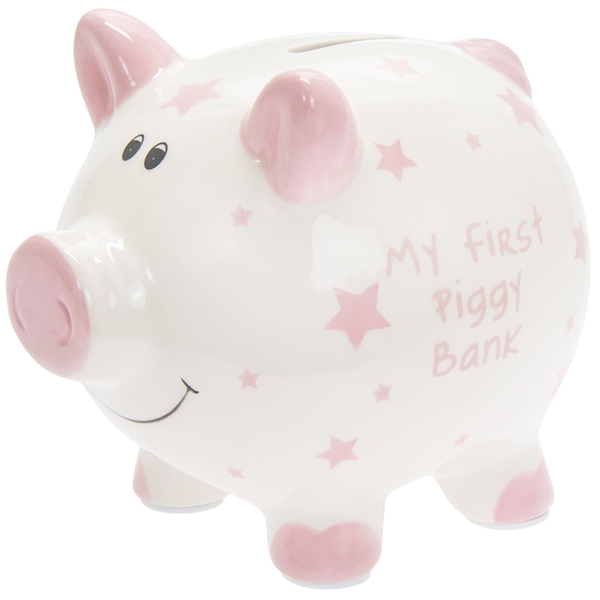 My First Piggy Bank  Pink