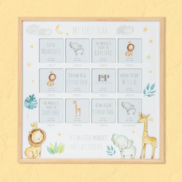 Little Moments 1st Year Baby Frame
