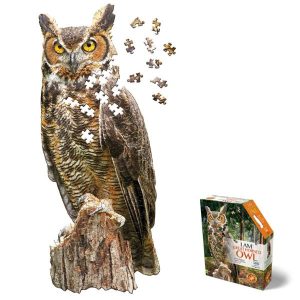 MADD CAPP I Am Great Horned Owl Puzzle 300 pc
