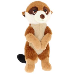 Keeleco 30cm Standing Meerkat Sustainable Plush Toy