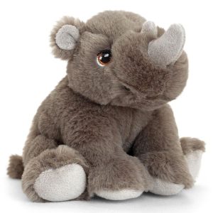 Keeleco 25cm Rhino Sustainable Plush Toy