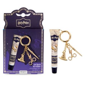 Harry Potter Lip Balm & Key Chain Set – Dark Cherry (10ml)