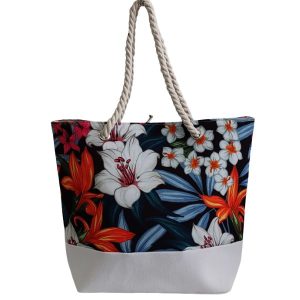 Sun-Sational Bag - Tropical Floral & Lily
