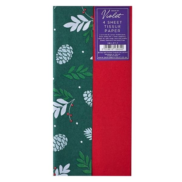 Tissue Paper 4 Sheet - Green