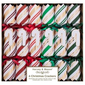 Christmas Crackers 6 Candy Cane Stripes