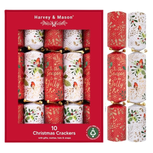 Christmas Crackers 10 Red Robin