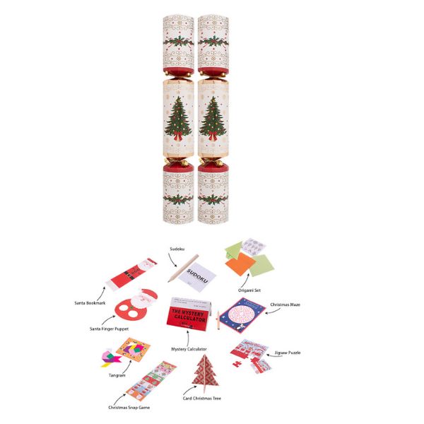 Christmas Crackers 10 Gold Tree - Image 2