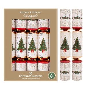 Christmas Crackers 10 Gold Tree