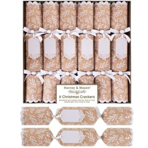 Christmas Crackers 6 Kraft