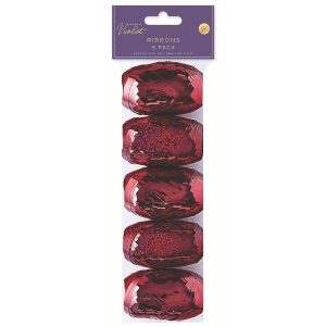 Ribbon 5 Pack Red